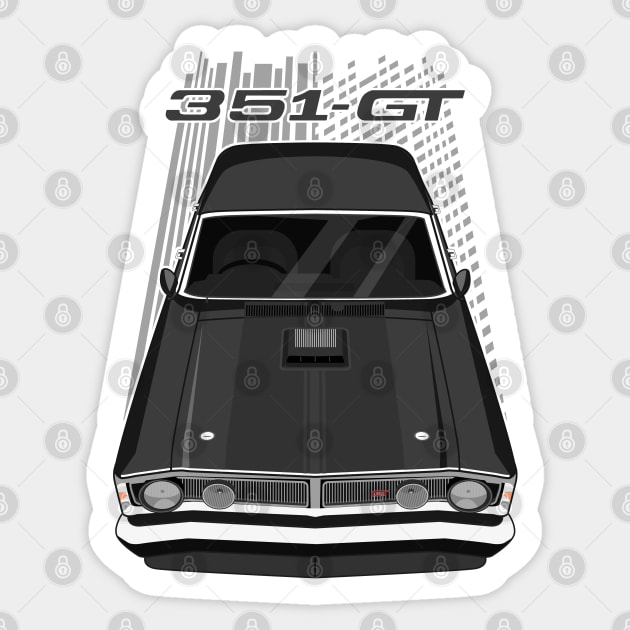 Ford Falcon XY GTHO Phase 3 - Black Sticker by V8social